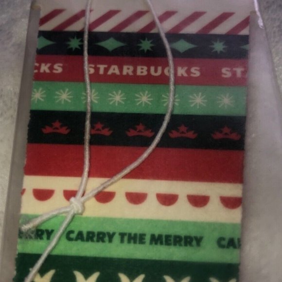 Rare Starbucks Peppermint Mocha Coffee Cup Shape Car‎ Air Freshener 2020 - Picture 2 of 9